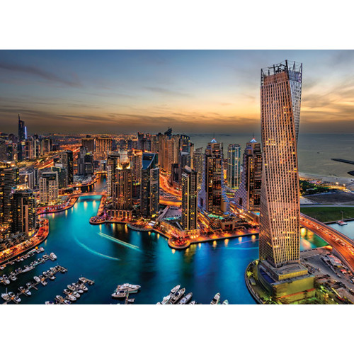Пазл 500 деталей 'Вид на Дубаи'