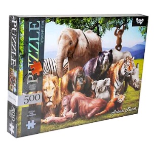 Пазл 500 элементов 'Африканские животные'