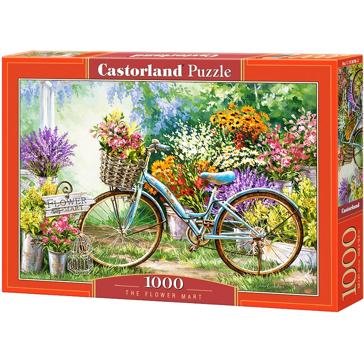 Пазл Castorland 'Квітковий ринок'
