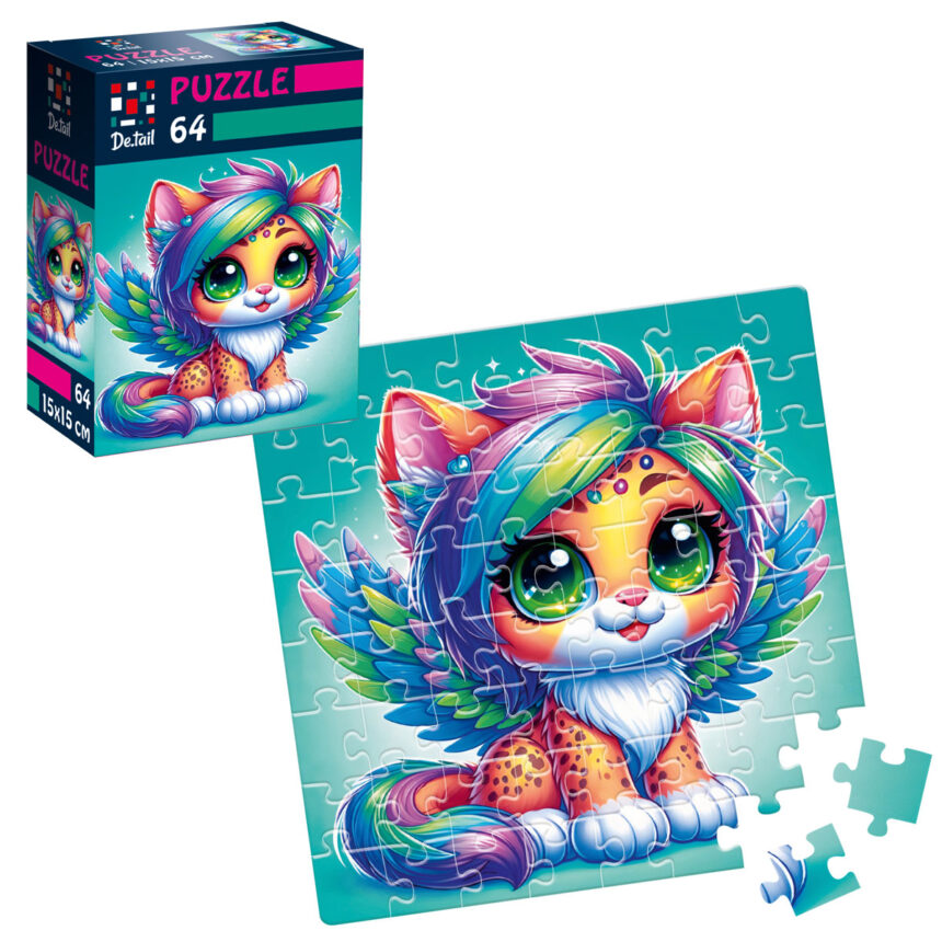 Пазл De.tail. 'Сказочный леопард'