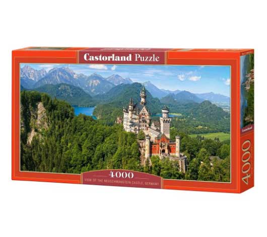 Пазл великий Castorland 'Замок Нойшванштайн, Німеччина' 4000 деталей