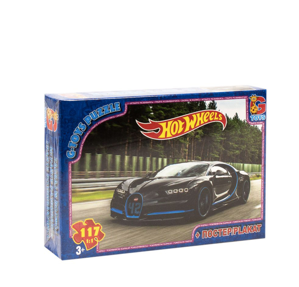 Пазлы 'Hot Wheels' 117 элементов