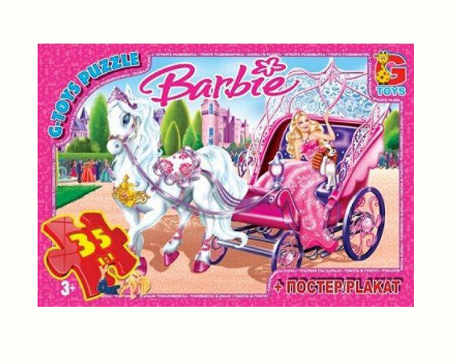 Пазлы из серии ' Barbie '