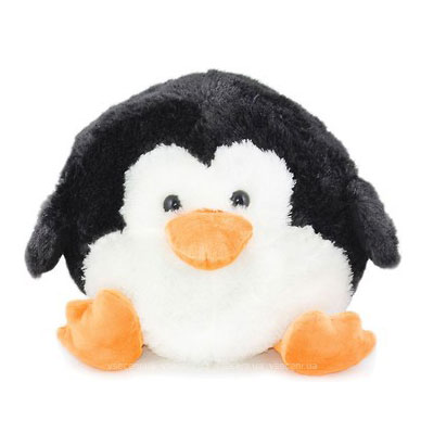 Пингвин круглый мягкий 32 см