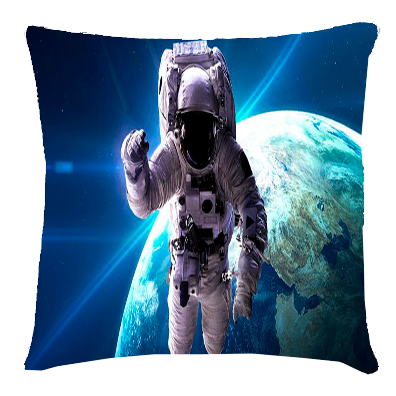 Подушка 3Д 'Космонавт в космосе'
