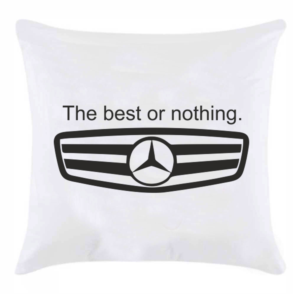 Подушка 'Mercedes-Benz' The best or nothing