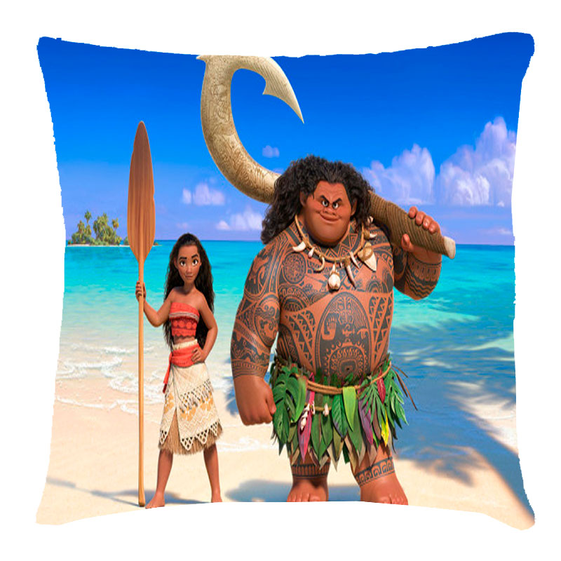 Подушка 'Моана и Мауи'