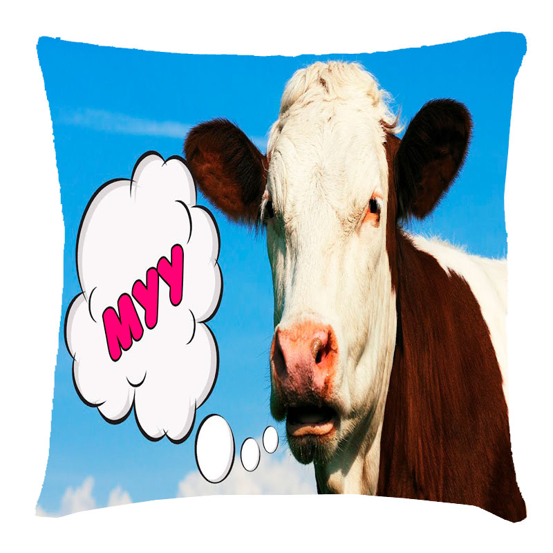 Подушка 'Веселая корова'