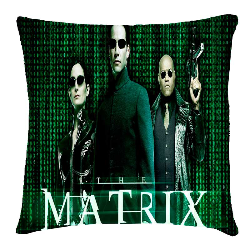Подушка с 3Д принтом 'Матрица'