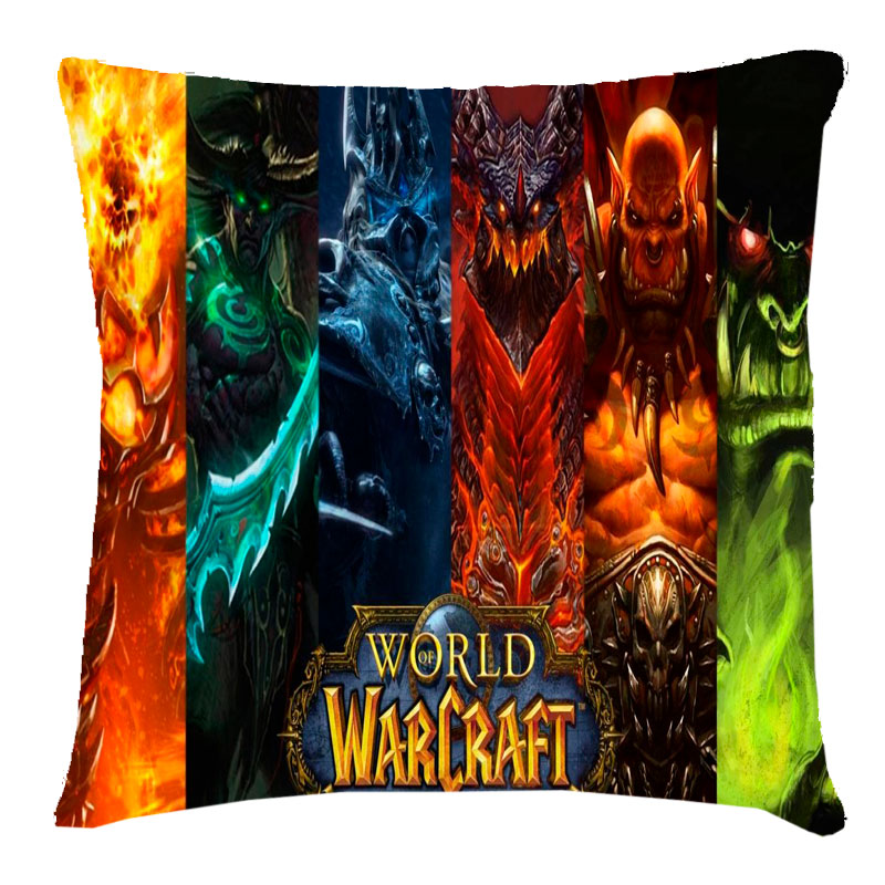 Подушка с 3Д рисунком 'World of Warcraft'
