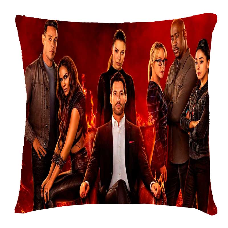 Подушка з героями із серіалу 'Люцифер'
