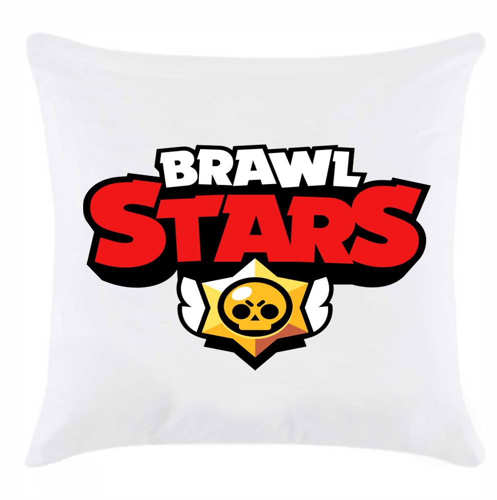 Подушка с логотипом 'Brawl Stars'