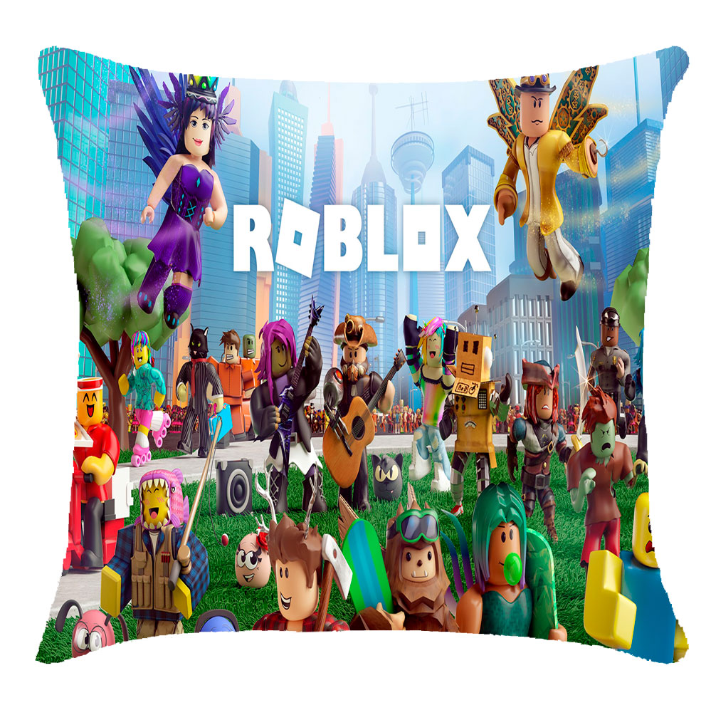 Подушка с принтом 3Д 'ROBLOX'