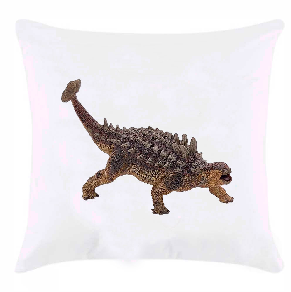 Подушка с принтом динозавр 'Анкилозавр'