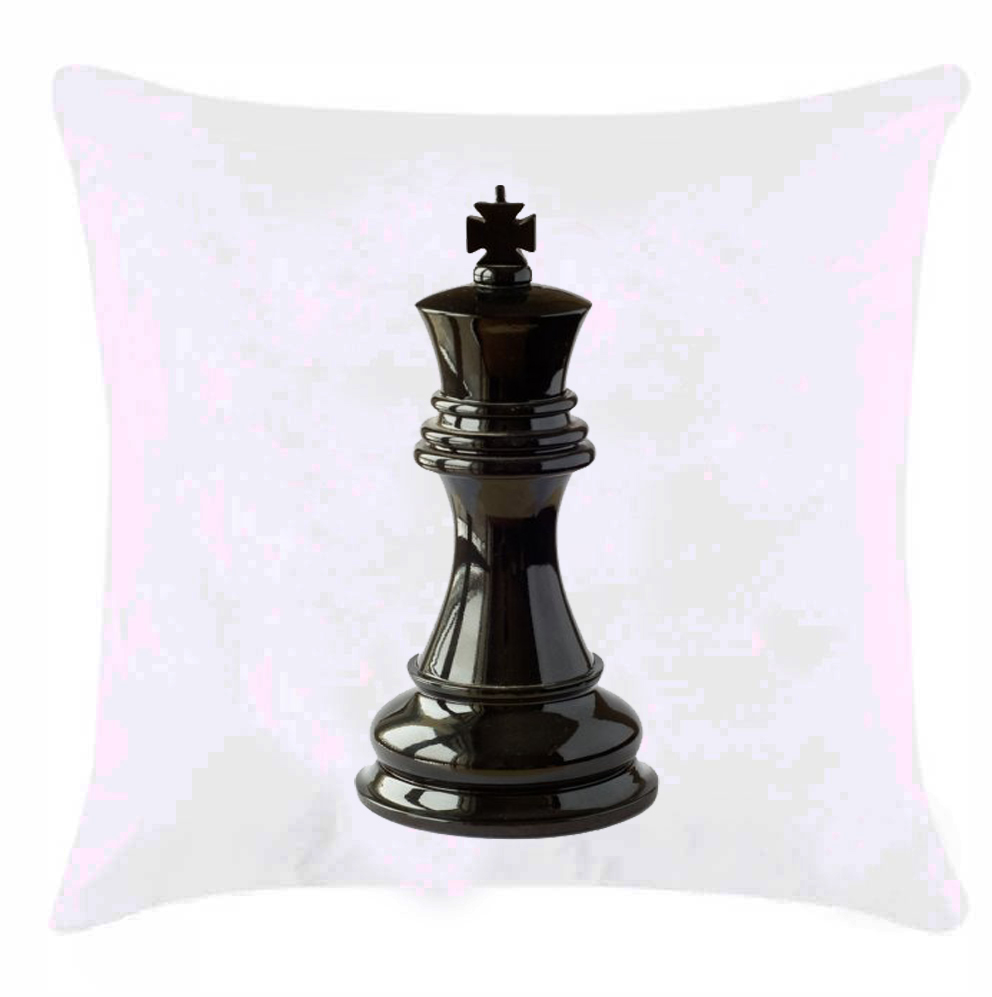Подушка с шахматной фигурой 'Король'