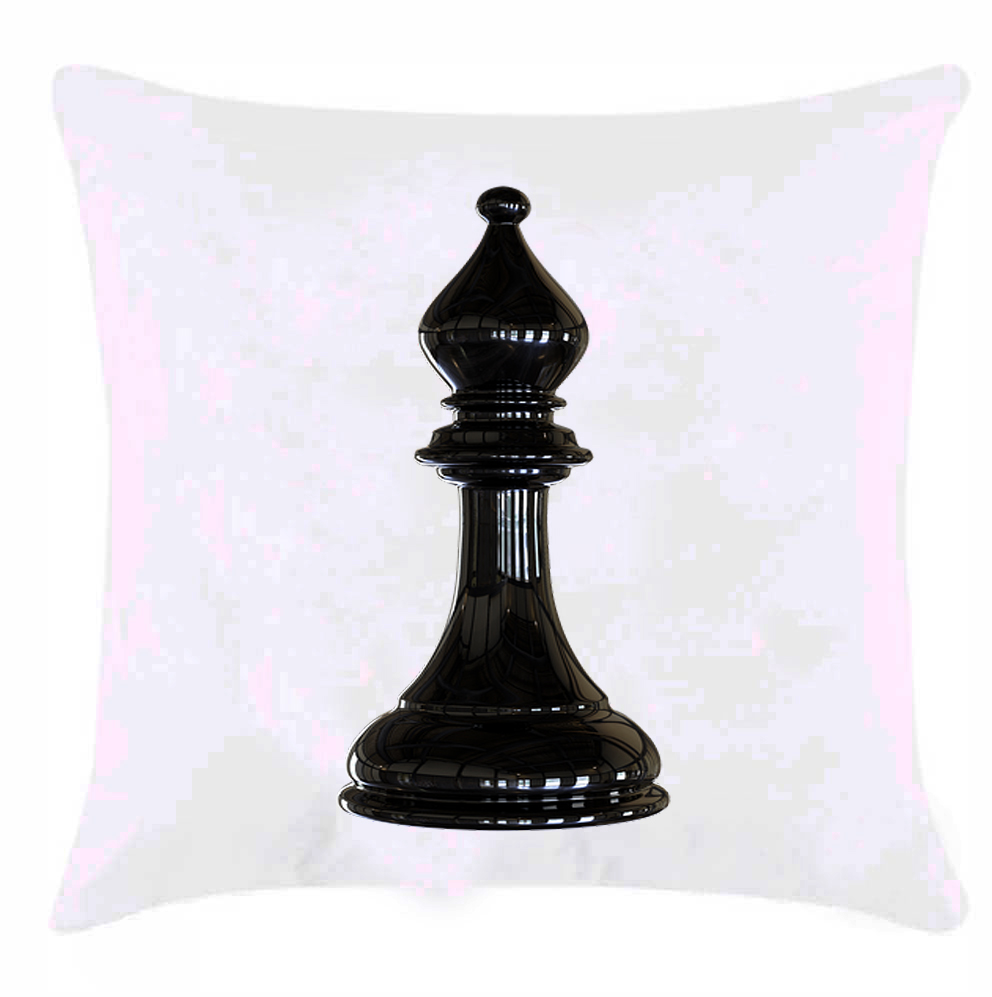 Подушка с шахматной фигурой 'Слон'