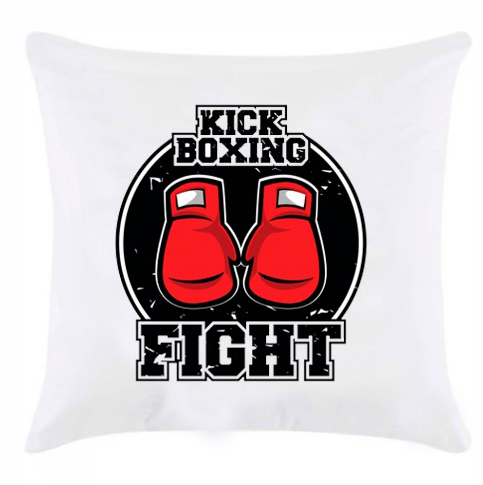 Подушка с символикой 'Кик бокс'