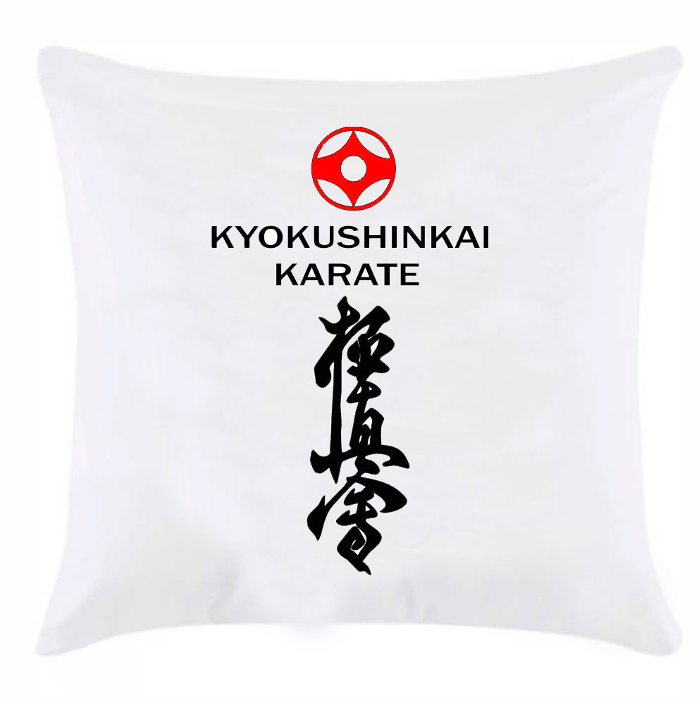 Подушка с символикой 'Киокушинкай'