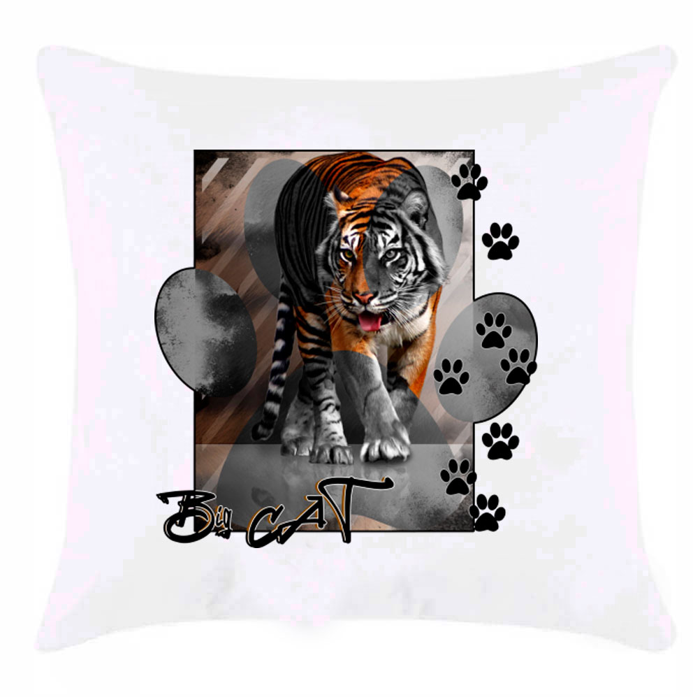 Подушка с тигром 'Big cat'