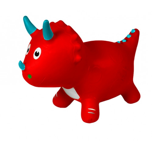 Прыгун динозавр красный цвет