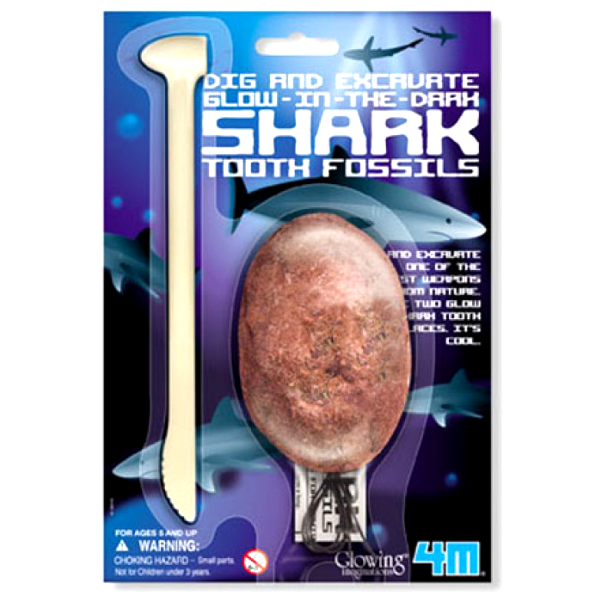 Научная игра раскопки 'Раскопай зуб акулы'