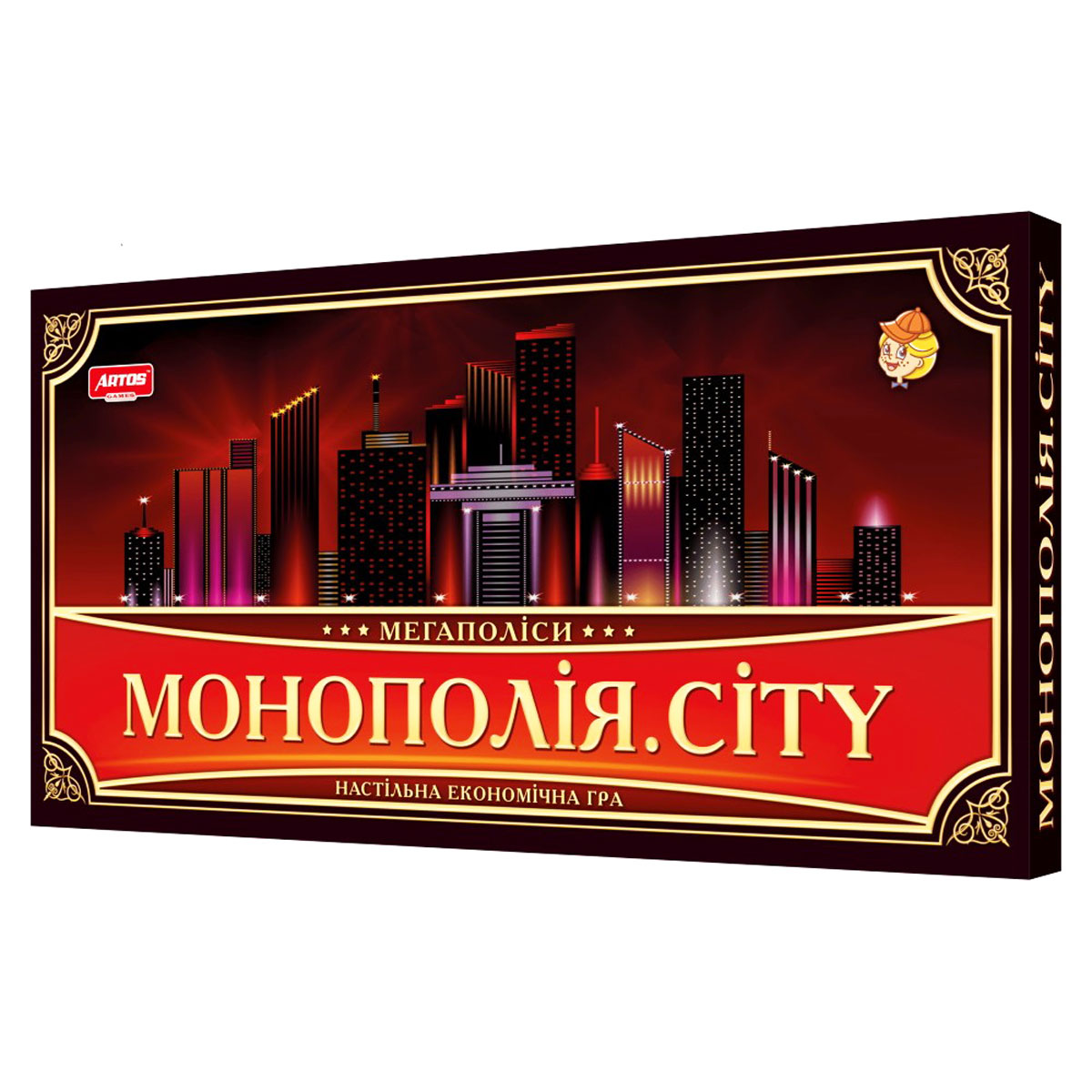 Розвиваюча гра 'Монополія CITY'