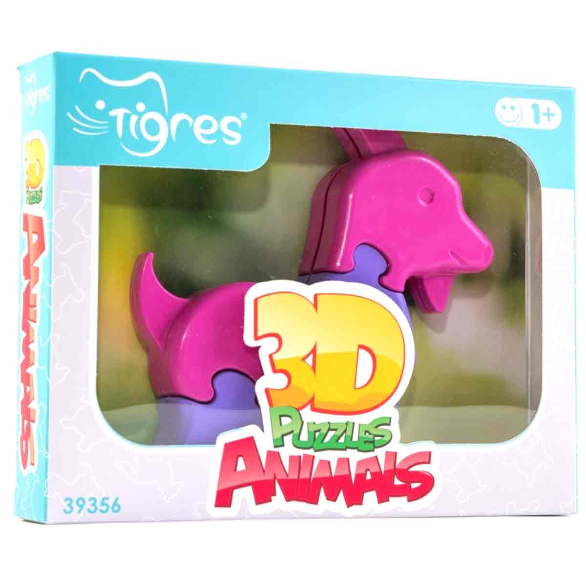 Развивающая игрушка 3D пазлы  'Животные'