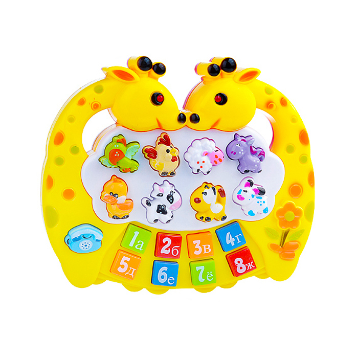 Розвиваюча іграшка піаніно 'Розумний жираф'