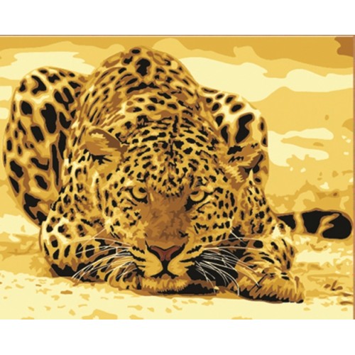 Роспись по номерам 'Леопард'