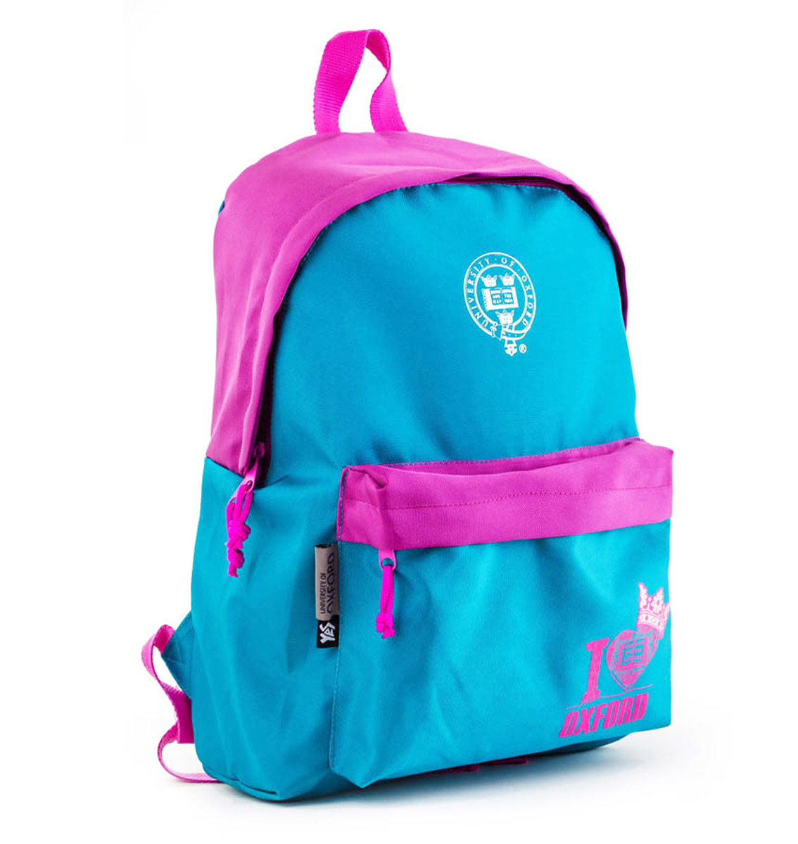 Рюкзак подростковый розово-голубой