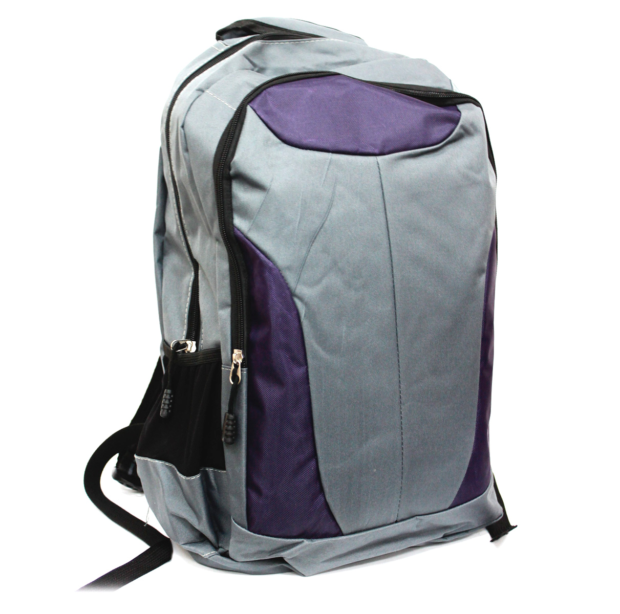 Рюкзак в серо-фиолетовых тонах