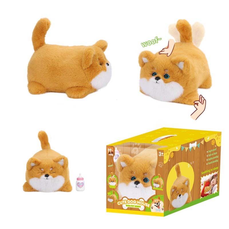 Сенсорна іграшка собака на батарейках