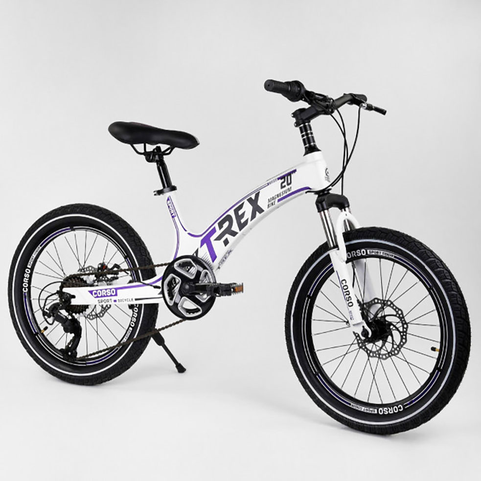 Спортивный велосипед CORSO «T-REX» магниевая рама 20'
