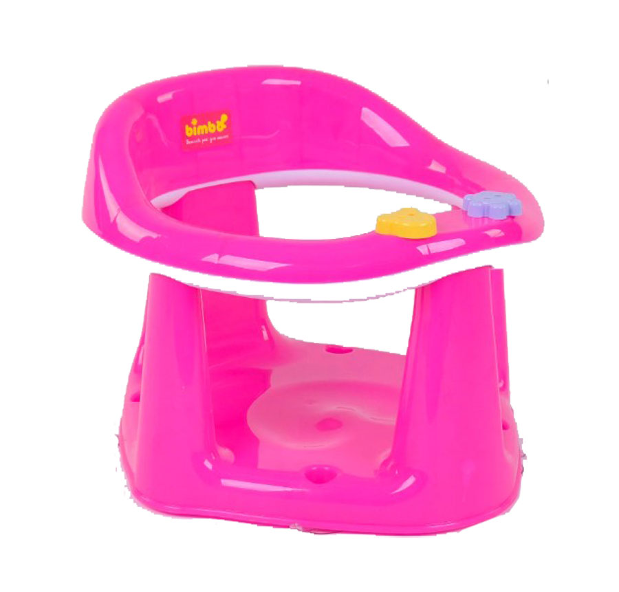 Стульчик для купания детей 'Розовый' BIMBO