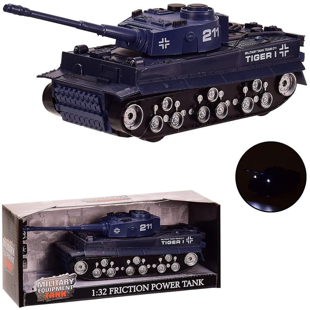 Танк игрушечный на батарейках 'Tiger 1'