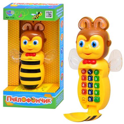 Телефон для развития ребенка 'Пчелофончик'