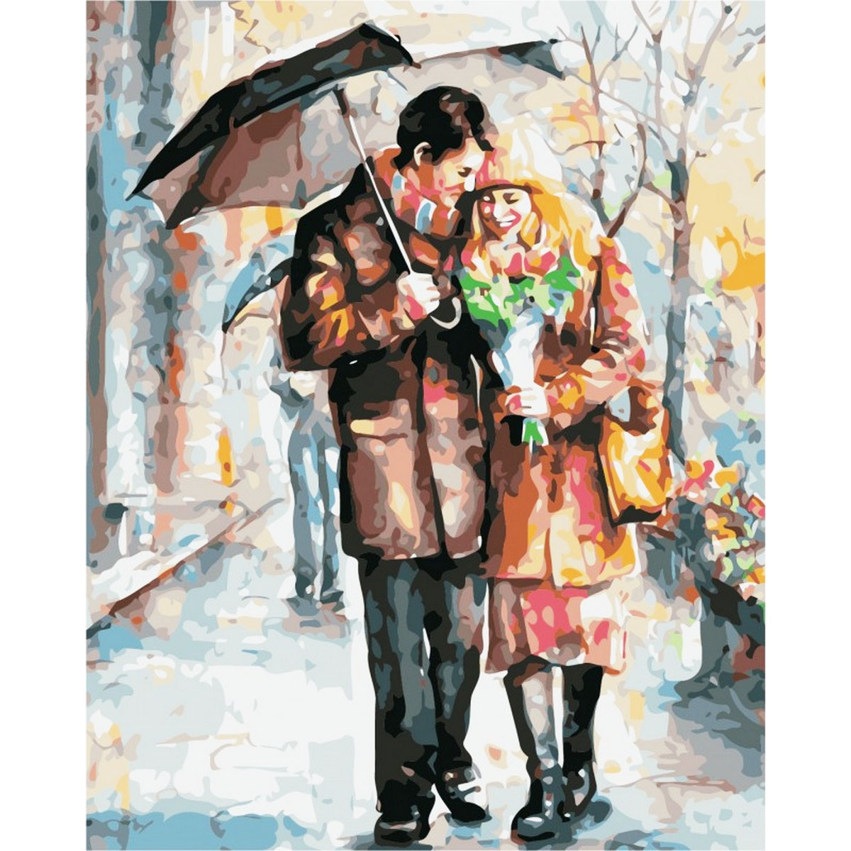 Творчество картина по номерам 'Осеннее свидание'