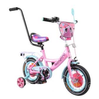 Велосипед 12' TILLY Monstro розовый для девочки