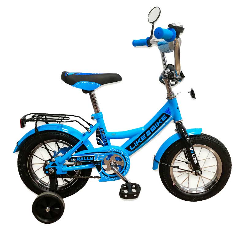 Велосипед 12' блакитний LIKE2BIKE RALLY