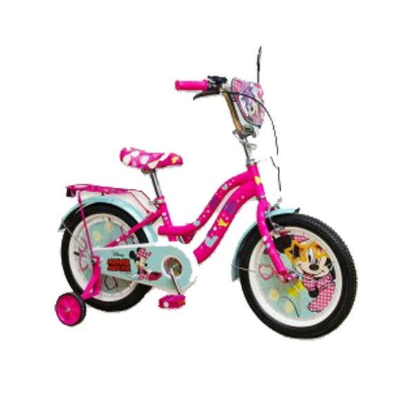 Велосипед 16' для девочки 'Мини Маус'
