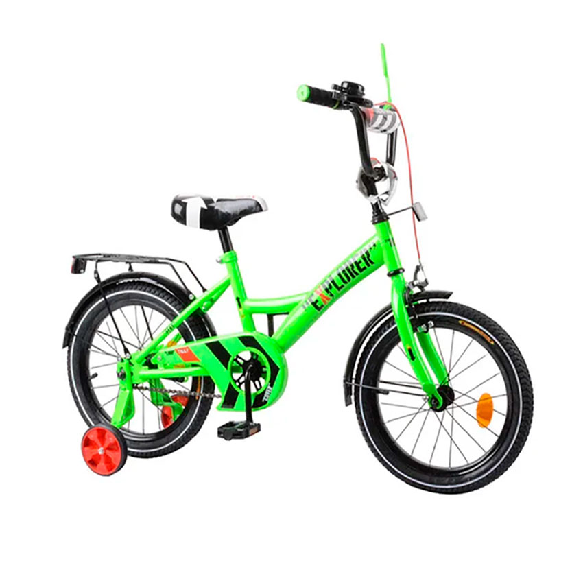 Велосипед 2-х колісний EXPLORER green 16' дюймів