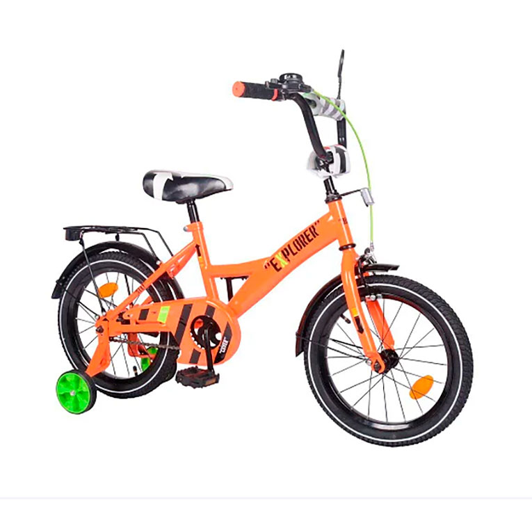 Велосипед 2-х колісний EXPLORER orange 16' дюймів