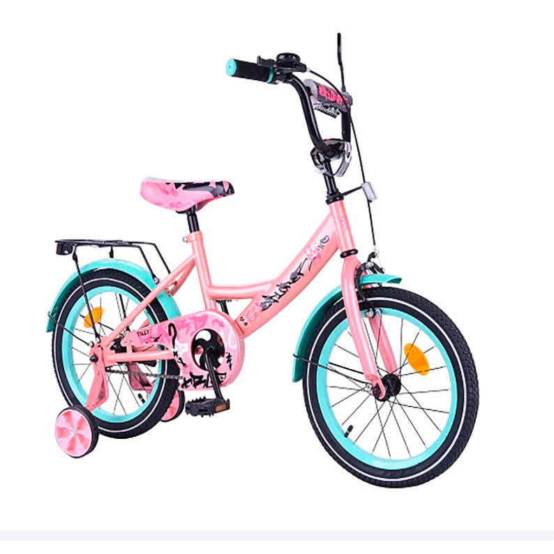 Велосипед 2-х колісний EXPLORER pink_green 16' дюймів