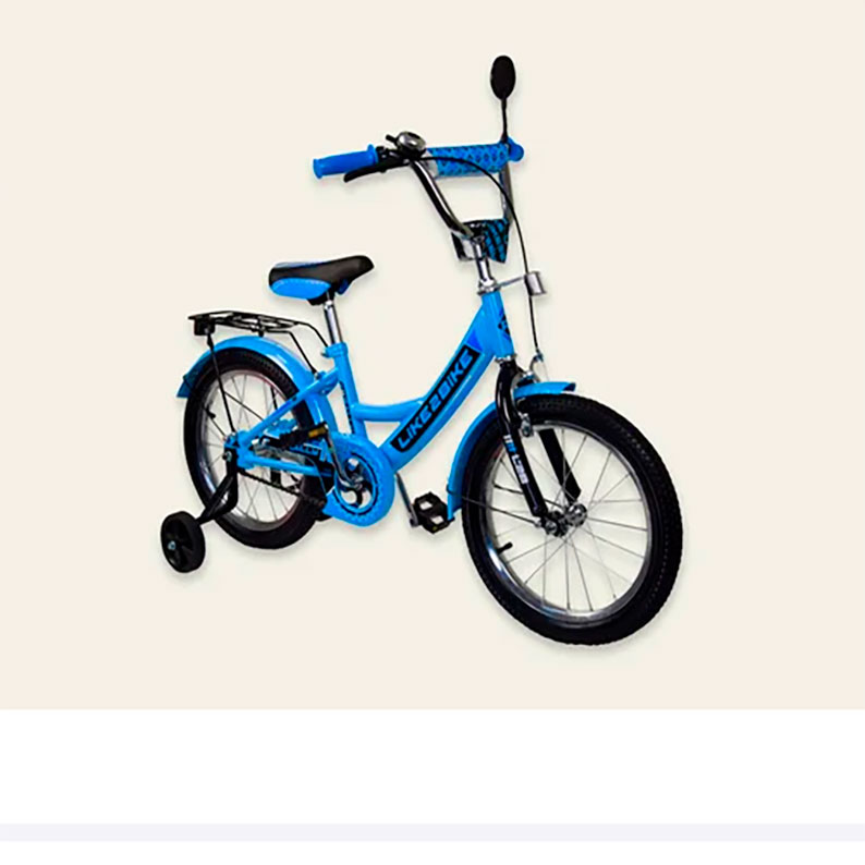 Велосипед 2-х колісний Like2bike RALLY блакитний 16'