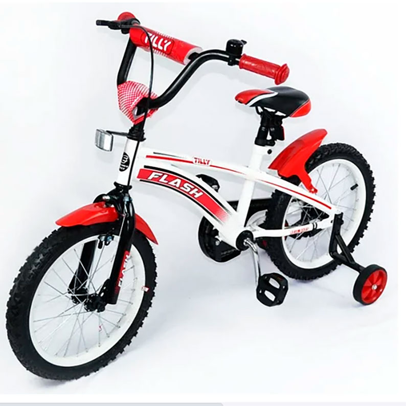 Велосипед 2-х колесный TILLY FLASH Red 16 дюймов