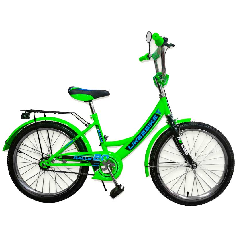 Велосипед детский 12' Like2bike RALLY зеленый