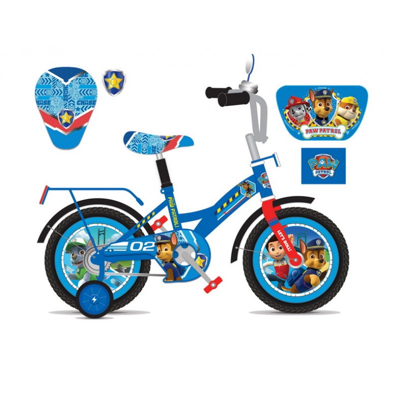 Велосипед дитячий 14' синій 'Paw Patrol'