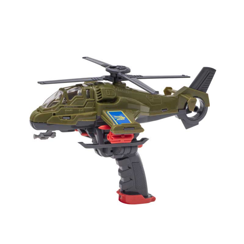 Вертолет военный Арбалет на гашетке