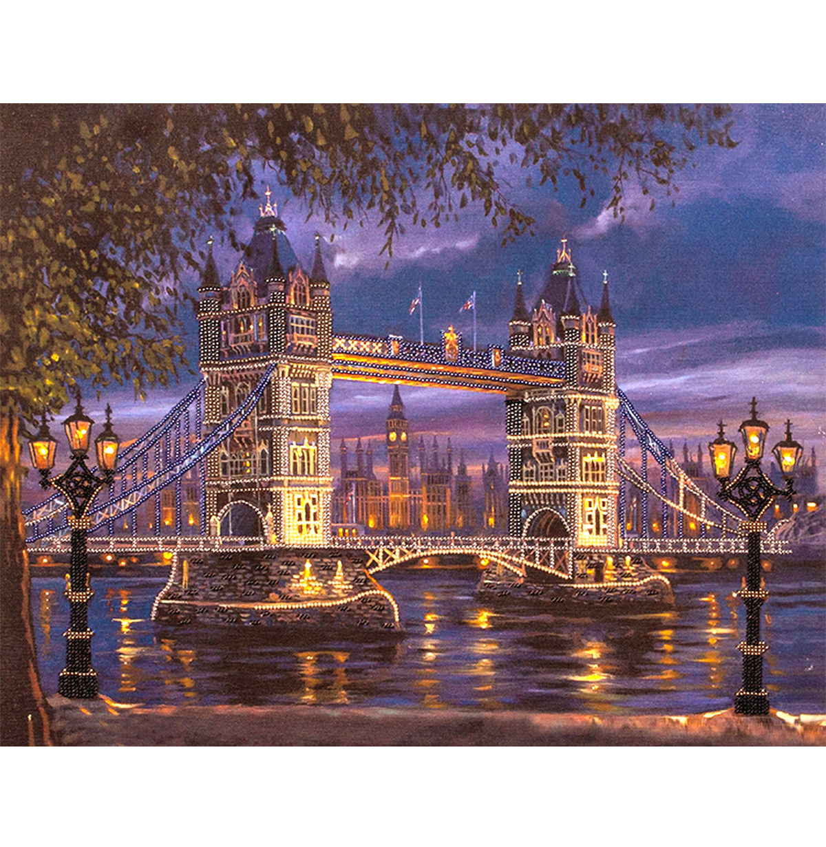 Вышивка бисером 'Лондонский мост'