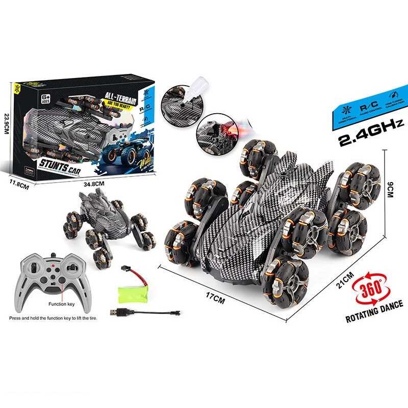 Позашляховик на радіокеруванні з функцією повороту 360 градусів
